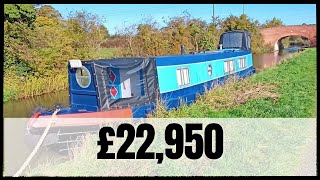 40ft Narrowboat liveaboard in good condition for sale [upl. by Felder]