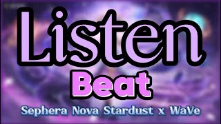 TOP  Listen BEAT   Instrumental Version   Sephera Nova Stardust x WaVe [upl. by Euqinu]