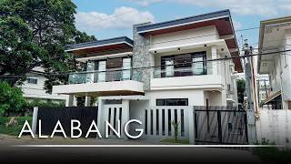 House Tour 435 • Majestic 6Bedroom House and Lot in Nueva Village Alabang Muntinlupa  Presello [upl. by Alenairam647]