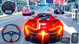 Impossible Car Stunts Driving  Sport Car Racing Simulator 2021  Android GamePlay [upl. by Aerua]