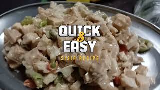 Quick amp Easy Sisig Recipe [upl. by Delfeena]