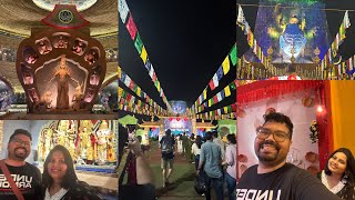 Eto din keno vlog dite parini🙄😟finally pelam Durga Ma er darshan🙏❤️ [upl. by Ontine]