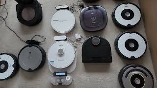 NOVEMBER 2024 ROBOTS UPDATE new but old robot vacuum cleaners on my channel [upl. by Aliuqaj]