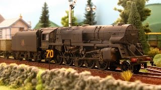 Class 9F 92021 Franco Crosti Hornby weathered by TMC [upl. by Adnwahsal]