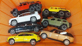 Large Box Full of Diecast Model Cars  1412  Asmr  Ft Lamborghini Urus MercedesBenz Maybach [upl. by Gnas]