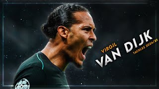 Virgil Van Dijk 202425 ● The Best CB   Defensive Skills ᴴᴰ [upl. by Atirma]