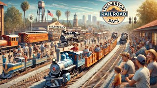 Fullerton Railroad Days Train Lovers’ Paradise [upl. by Yeclek]