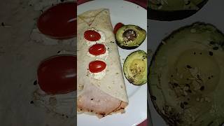 Turkey and Egg Burrito with avocado 🥑 [upl. by Ebaj]