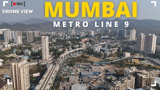 Mumbai Metro 9 Mira Bhayander Latest Update  Mumbais First Double Decker Metro [upl. by Mojgan]