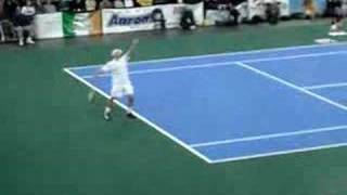 Roddick imitates Serena Dont miss this Hilarious [upl. by Brittni]