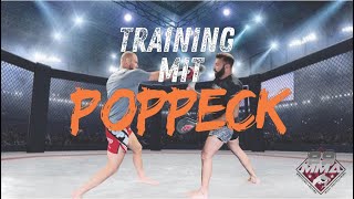 Training mit Alexander Poppeck OKTAGON‘s nächster Champion  IronsideMMA [upl. by Namialus]