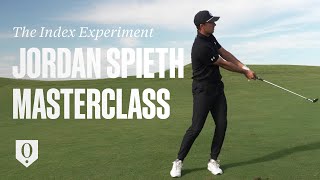 A Jordan Spieth Short Game Clinic  The Index Experiment [upl. by Harris747]