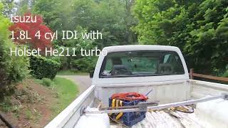 Isuzu 18l 4fb1 turbo diesel pickup update [upl. by Salvucci597]