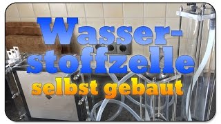 Wasserstoff Zelle selber bauen mit Knallgastest getestet HHO DryCell [upl. by Amluz392]