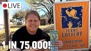 🤑 BIGGEST WIN LIVE 20 Million Dollar Loteria 💰 TX Lottery Scratch off Tickets [upl. by Towne]