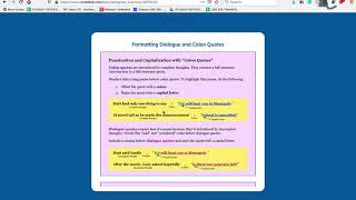 Embedding Quotations Dialogue Flow and Colon Quotations [upl. by Regnij]