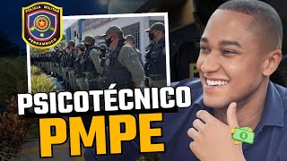 Como se preparar para o Psicotécnico da PMPE [upl. by Eipper]