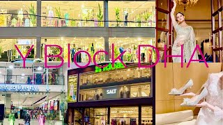 Exploring the Vibrant Retail Market Y Block DHA Lahore I Shopping amp Food Tour [upl. by Hobard548]