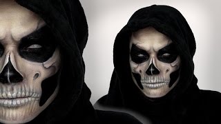 Grim Reaper Makeup Tutorial For Halloween  Shonagh Scott  ShowMe MakeUp [upl. by Nednyl]