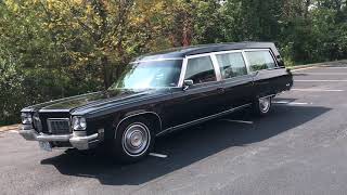 1972 CotnerBevington Oldsmobile Hearse [upl. by Ednargel]