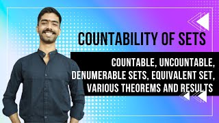 Countable and Uncountable Sets Denumerable Sets  One Shot  Real Analysis Hindi [upl. by Estey]