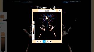 Theme  Light roblox art drawing painting illustration games shorts [upl. by Linehan]