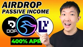 3 Guaranteed Crypto Airdrops for Passive Income in 2024 [upl. by Tullius755]