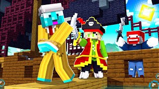 DIE PRANK PIRATEN KOMMEN MICH HOLEN  YouTuber Insel Minecraft [upl. by Lindly896]