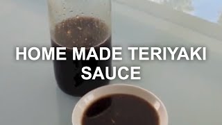 Home Made Teriyaki Sauce Recipe cheekyricho [upl. by Leterg]