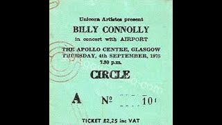 Billy Connolly Live At The Glasgow Apollo 1975 [upl. by Jezabel]