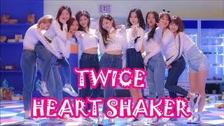 TWICE  HEART SHAKER 8D Audio  Use Headphones [upl. by Nereil418]