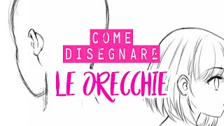 Come disegnare manga  Le orecchie [upl. by Gallard]