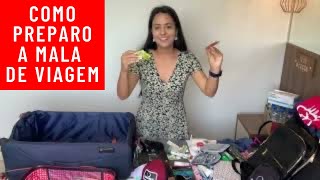 PREPARANDO A MALA PARA VIAJAR PARA O EGITO E ISRAEL ✅ [upl. by Ettinger]