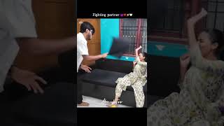 Fayas❤Monisha×Vizhi moodi yosithal bgm🥰❤whats app status fighting partner 💘Editing world abii [upl. by Marji]