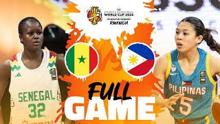 Senegal v Philippines  Full Basketball Game  FIBAWWC 2026 PreQualifying Tournament [upl. by Novej]