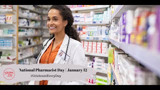 National Pharmacist Day  January 12 [upl. by Ahsircal]