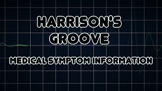 Harrisons groove Medical Symptom [upl. by Peta409]