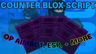 ✅OP ROBLOX COUNTER BLOX SCRIPT🔥 WORKING MAY 2024 AIMBOT ESP [upl. by Estas]