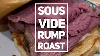 Sous Vide Beef Rump Roast  Sous Vide Beef Tender And Delicious  John Eats Cheap [upl. by Essilem]