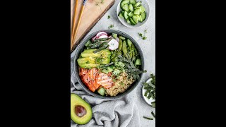 Salmon Sushi Bowls [upl. by Nnaeel]