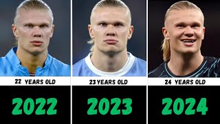 Erling Haaland  Transformation From 1 to23 Years Old [upl. by Oijile]