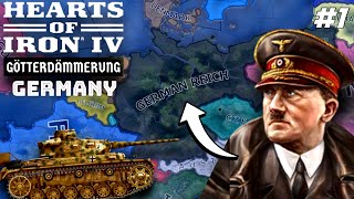 Welcome Back To Mr Moustache Man Hoi4  Götterdämmerung Germany Historicalish 1 [upl. by Gaudet760]