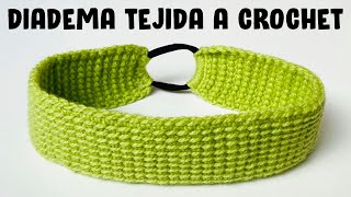 🌈Diadema Tejida a crochet PASO A PASO crochet headband  VINCHA  TURBANTE❤ [upl. by Iam888]