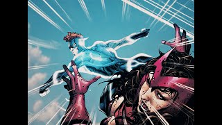 WALLY WEST VS SCARLETT WITCH COMIC ANIMATION ORIGINAL [upl. by Orian]