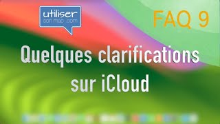 Quelques clarifications sur iCloud [upl. by Dulsea]