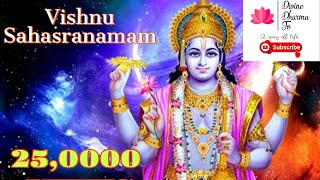 Vishnu Sahasranamam With Lyrics jaishreekrishna lordvishnu lordvishnubhajan [upl. by Afatsom]