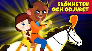 Skönheten och Odjuret  Sagor för barn  Tecknat på Svenska [upl. by Airekal893]