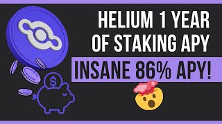 INSANE 86 Helium HNT Staking Results After 1 YEAR OF STAKING Price Prediction Solana [upl. by Eihtur]