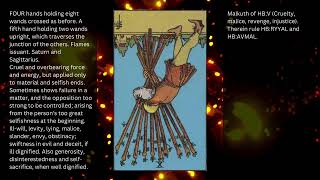 Keys To The Tarot  10 of Wands  Reversed [upl. by Angi]