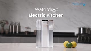 Get Pure Water in 1 Second with Waterdropfilter Electric Pitcher [upl. by Edy56]